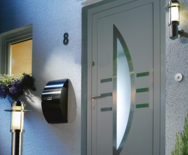 Portes d’entrée en PVC